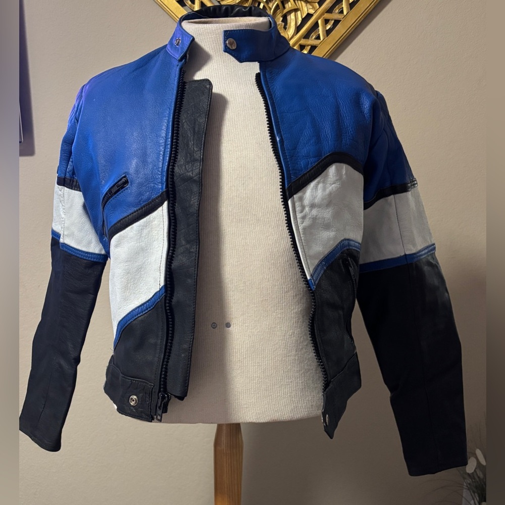 Vintage 80’s ProCycle Jacket Leather Size Medium Made in Pakistan